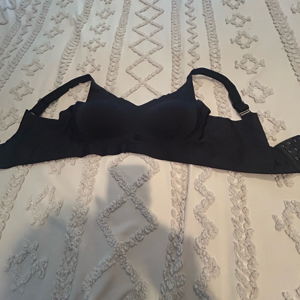 Elegant Comfort Women's Bra Set - Black, Tan, Pink, Blue, red. Wireless XXL. - Picture 5 of 5